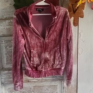 Velvet jacket girls size 6x